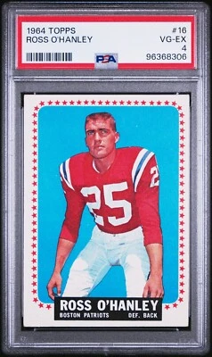 1964 TOPPS 16 ROSS O'HANLEY PSA 4 VERY GOOD-EXCELLENT - Image 1 of 2