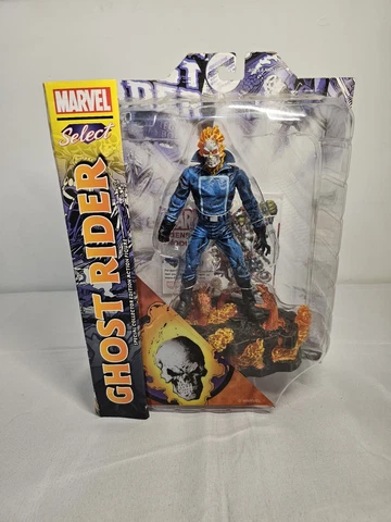 Diamond Marvel Select Ghost Rider Action Figure Complete 7” Cover