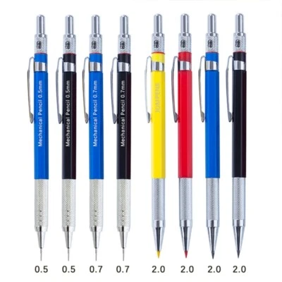 Mechanical Pencil 0.5MM OR 0.7MM for Writing 2.0MM Mechanical Pencil with Refill - Image 1 of 4
