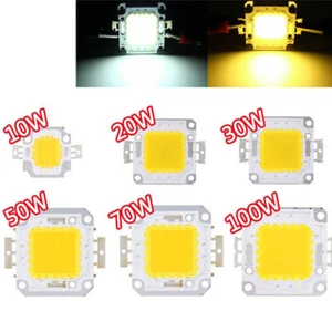 10pcs 10W 20W 30W 50W 70W 100W Chip High Flood Power LED Bead buld for spotlight - Picture 1 of 20