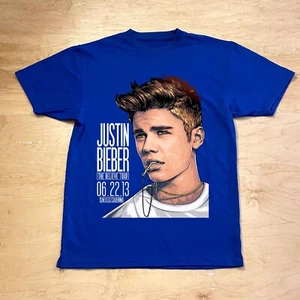 Justin Bieber 2013 San Diego Concert Cotton T -Shirt XL - Picture 1 of 1