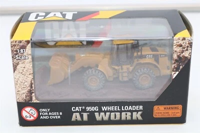 NORSCOT 1:87 HO SCALE CAT 950G WHEEL LOADER - AT WORK - - - NEW - -  - Image 1 of 4