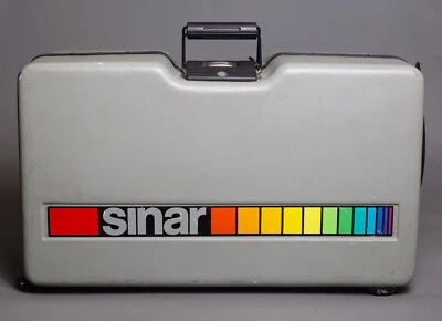 Estuche Sistema Sinar Logo Arco Iris 4x5" 9x12cm para Norma F1 F2 X P2 C etc. 28x15x12" Foto 1 de 4