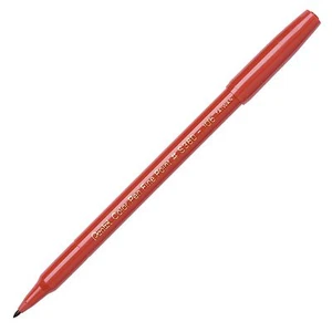 S360-106 Pentel Arts Color Pen Marker, Fine Point, Brown Ink, Pack of 12 - Picture 1 of 1