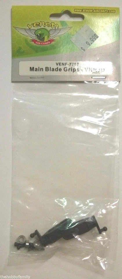Empuñaduras de hoja principal VENOM Racing para VNR3D VENF-7717 RC pieza radiocontrolada NUEVO Foto 1 de 1