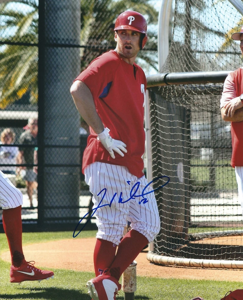Signed 8x10 WILL MIDDLEBROOKS Philadelphia Phillies  Autographed photo- COA  - Image 1 of 1