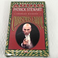 A Christmas Carol Cassette Audiobook Patrick Stewart 1991 Simon & Schuster