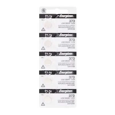 Energizer Silver Oxide Tearstrip Battery 373TZ.Z1 (5 Pack) - Image 1 of 3