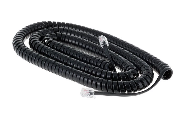 AT&T 25FT Phone Handset Cord 944 952 955 964 972 982 983 992 993 1040 1070 Black - Image 1 of 1