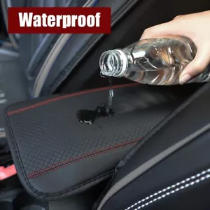 Accesorios para automóvil Reposabrazos Cubierta Cojín Centro Consola Caja Alfombrilla Protector Universal - Imagen 1 de 13