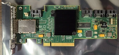 Half Hight |  6Gbps SAS RAID  | PCIe x8 | LSI SAS9212-4i4e | RAID 0/1/1E/10E - Image 1 of 4