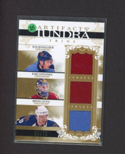 2009-10 Artifacts Tundra Trios Bryan Little/Ilya Kovalchuk/Kari Lehtonen /75