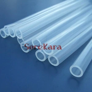 1 Meter Inner Diameter 2-12mm Flexible Silicone Tube Hose Food Grade - Picture 1 of 40