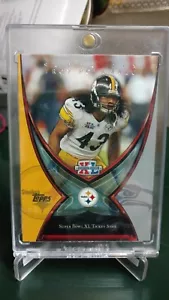 2006 Topps Troy Polamalu Pittsburgh Steelers SP Super Bowl XL Ticket Stub card - Picture 1 of 3