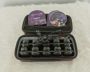 TopStyler by InStyler Heated Ceramic Styling Shells Hair Curlers with Case - Picture 1 of 3
