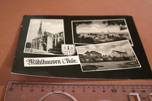 gran mapa antiguo - Mühlhausen i. Turingia vistas - años 60 - Imagen 1 de 1