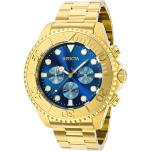 Invicta 36974 Men's Pro Diver Quartz Watch with Stainless Steel Strap, Gold - Picture 1 of 3