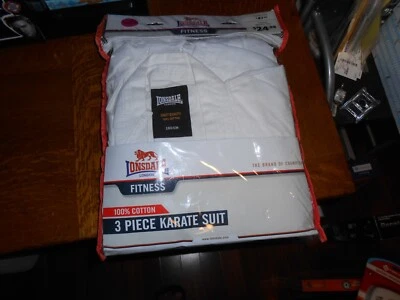 TRAJE DE KARATE LONDON FITNESS 3 PIEZAS 100% ALGODÓN ALTURA 180 CM B/NUEVO FR SH Foto 1 de 4