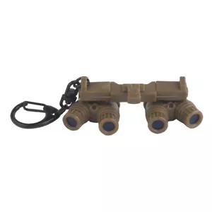 Model GPNVG18 Four-Eye NVG Keychain Decorative Plastic Toy Ornaments For Backpac - Picture 1 of 14