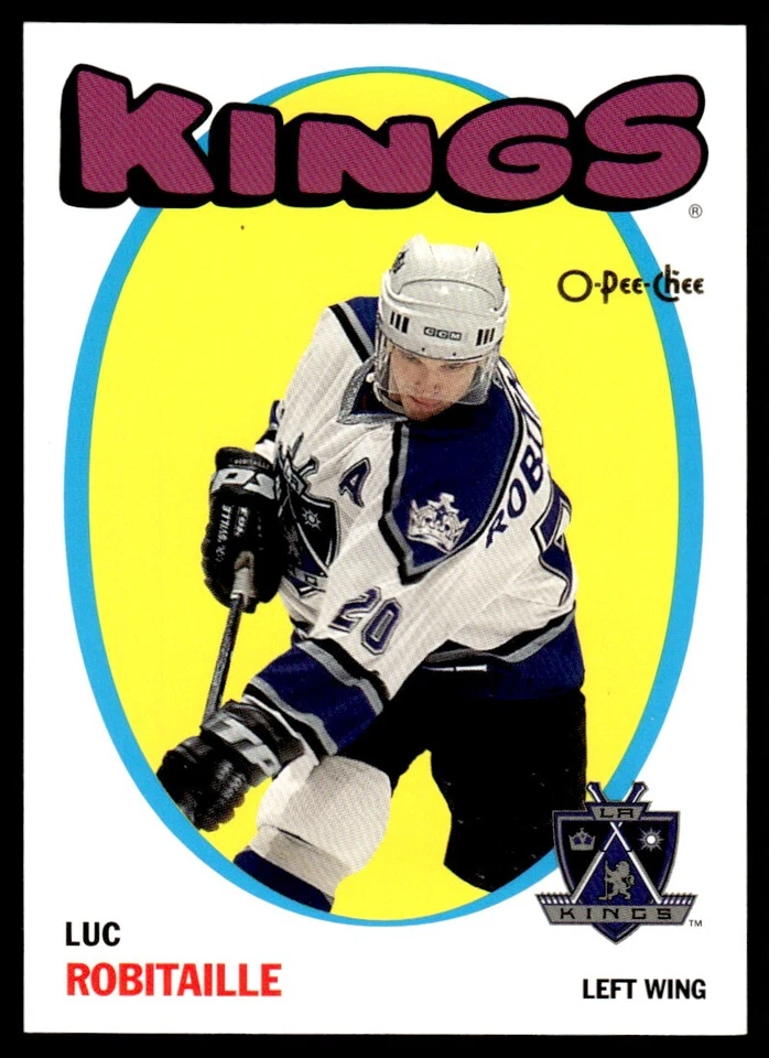 2001-02 O PEE CHEE RETRO Luc Robitaille Los Angeles Kings #54 - Image 1 of 2