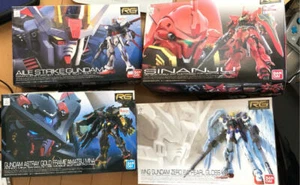 Gundam Rg Set Of Boxes - Picture 1 of 1