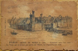Postal de París, Francia 1915: Hotel De Nesle en 1380 - francés - Imagen 1 de 1