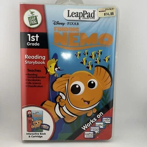 Leap Frog Leap Pad Disney Finding Nemo Book & Cartridge 1st Grade NEW Sealed - Picture 1 of 1