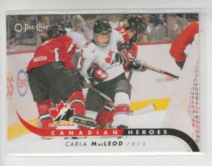 09/10 OPC Team Canada Carla MacLeod Canadian Heroes card #CB-CM - Picture 1 of 2
