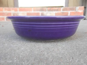 "TAZÓN DE SOPA PÚRPURA FIESTAWARE 7" EE. UU. Homer Laughlin - Imagen 1 de 4