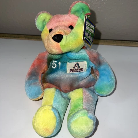 Arizona Diamondbacks Randy Johnson ￼51 Salvino's Beanie Bears Baseball 1999 Cover