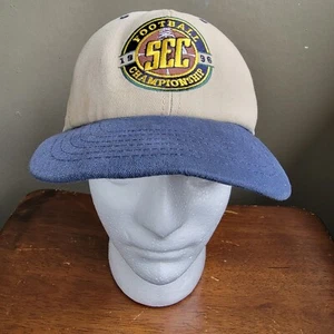 Vintage SEC Football Championship Cap Hat Dr Pepper Strapback Adjustable 1996 - Picture 1 of 8