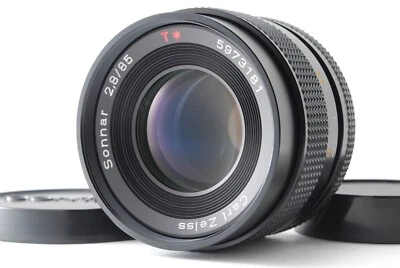 [COMO NUEVO] Lente Contax Carl Zeiss Sonnar T* 85 mm F2,8 AEG MF Retrato de JAPÓN Foto 1 de 4