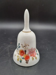 Royal Osborne England Bone China Bell Floral Design Gold Trim - Picture 1 of 6