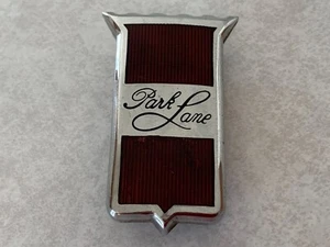 1964 - 1968 MERCURY "PARK LANE" FRONT FENDER NAMEPLATE ENAMEL EMBLEM - Picture 1 of 17