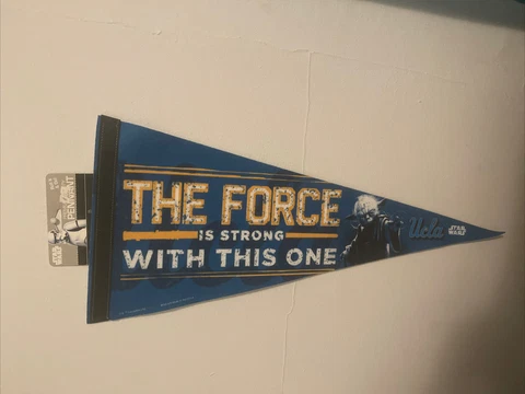 UCLA The FORCE is STRONG Wincraft College Felt pennant STAR WARS Cover