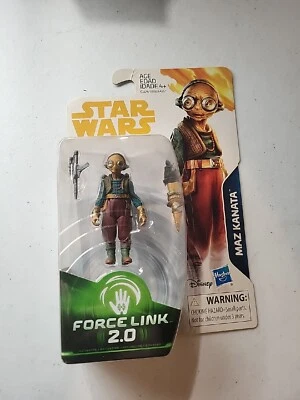 Figura de acción Star Wars: Maz Kanata - Force Link 2.0 - Nueva sellada de fábrica  Foto 1 de 4