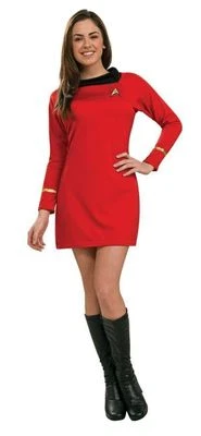 Star Trek Classic Red Dress Costume Adult Women's Rubies - Image 1 of 2