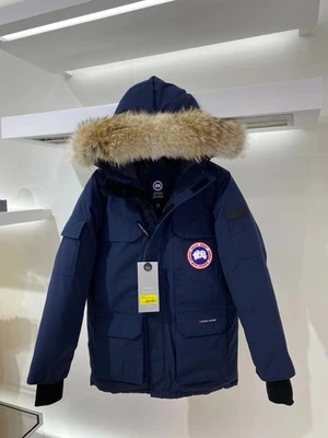 Canada Goose 08 Expedition Parka off Black Down Deep blue ❤️ - Imagem 1 de 4