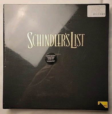 SCHINDLER'S LIST Limited Edition Collector's Box Set Laserdisc Sealed - Image 1 of 2