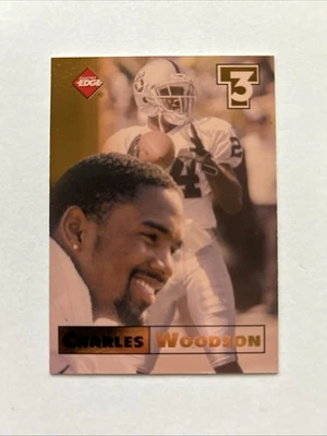 Charles Woodson 1998 1st Place Triple Threat #28 Rookie Raiders - Image 1 of 2