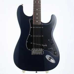 Used Fender Japan / Aerodyne Stratocaster Gun Metal Blue 2017 JD17011081 Guitar - Picture 1 of 15