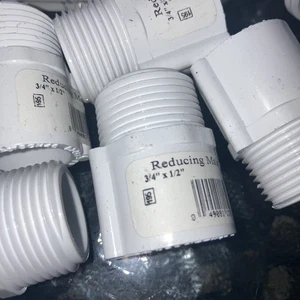 "Dura 3/4 x 1/2"" adaptador macho reductor 542237 lote de 30" - Imagen 1 de 2