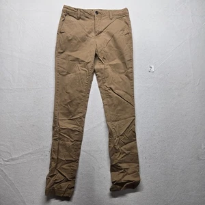 Aeropostale Brown Tan Corduroy Skinny Pants Men's 30 x 34 Blend Five Pockets - Picture 1 of 12