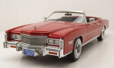 MODELCAR - CADILLAC Eldorado Cabrio 1976 Rosso - 1/18 - MOD18471 - Immagine 1 di 3