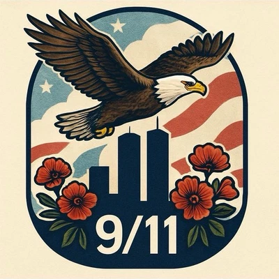 9/11 2001 Anniversary Dollar September 11 2001 Fancy Serial Number  Circulated - Image 1 of 4