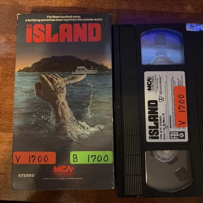 The Island (1980) MCA VHS Michael Caine Horror Peter Benchley Buy 2 Get 1 Free Foto 1 de 2