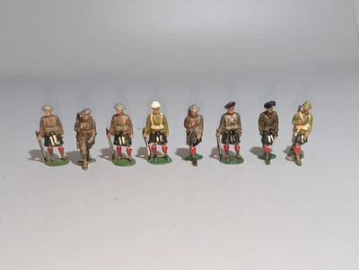 Authenticast Toy Soldiers Scots, Metal - Image 1 of 4