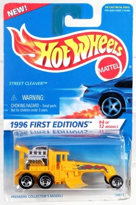 Hot Wheels Street Cleaver 1996 First Editions Series - 14913 NRFP Yellow SP5 - Image 1 of 4
