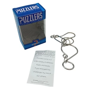 GO! GAMES Puzzlers NINJA Mind Puzzle Game Advanced Brain Teaser Engage Your Mind - Picture 1 of 14