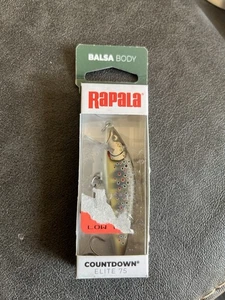 Rapala Balsa Body CDE75 GBDT-Gilded Brown Trout - Picture 1 of 3